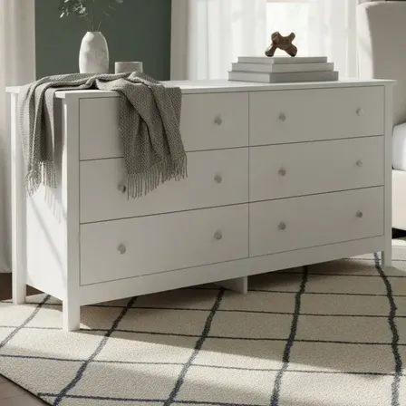 Cômoda Ditália 6 Gavetas Dm-221 Branco Br DITÁLIA por Cozy