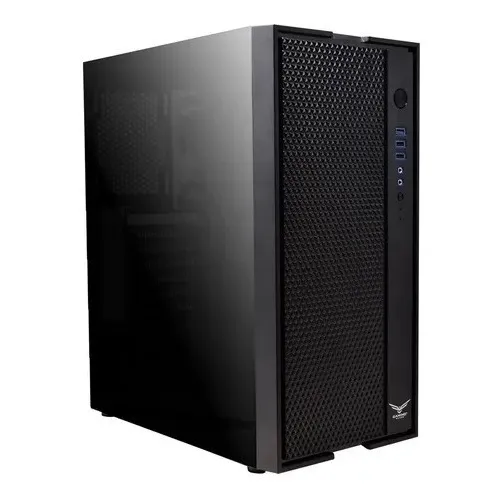 Gabinete Gamer Atx 3 Ventiladores Led Rgb Cristal Naceb 0611