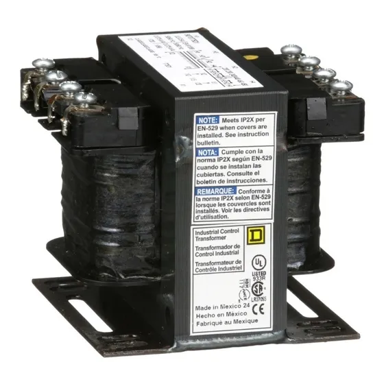 Transformador De Control 1 Fase 200va 480/240-120v 9070