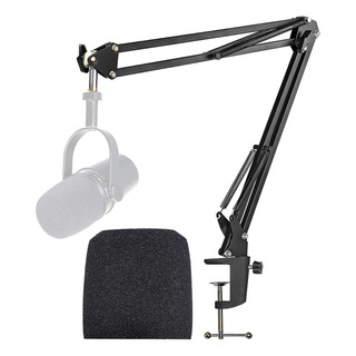 Brazo Para Micrófono Shure Mv7/mv7x/mv7+ Y Forro De Espuma Brazo Para Micrófono Shure Mv7/mv7x/mv7+ Y Forro De Espuma