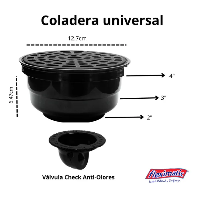 Coladera Fleximatic