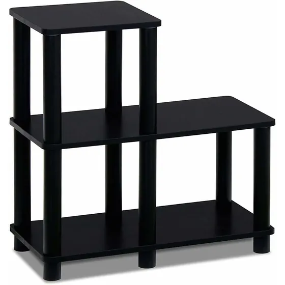 Estanteria Decorativa Color Espresso Negro