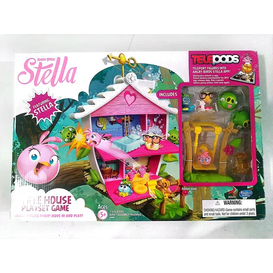 Angry Birds Juego De Mesa Stella Telepods Nuevo Sellado 