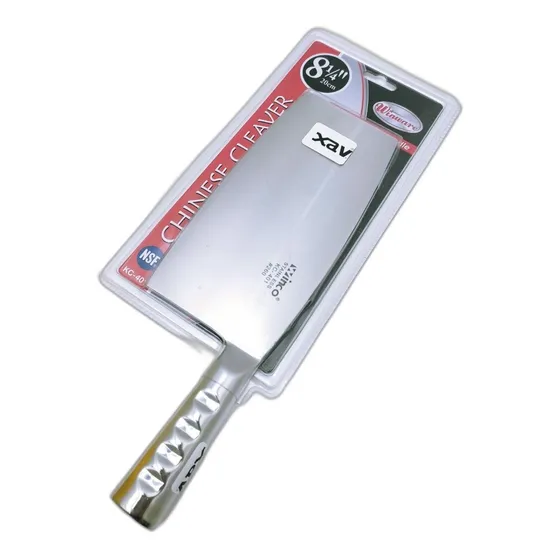 Cuchillo Hachuela Carne Hueso Acero 8'' Winco Ñ Kc-401