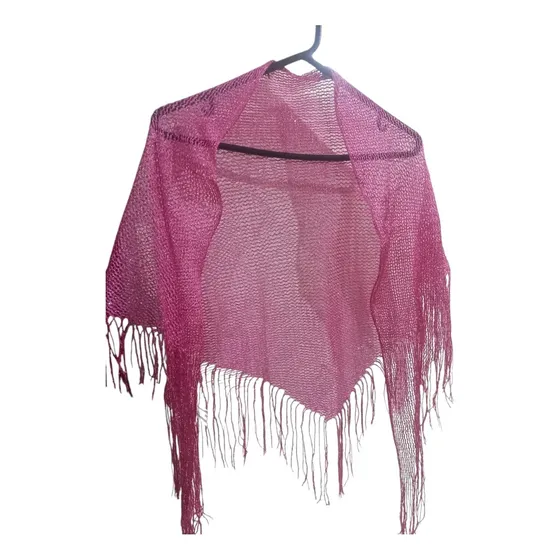 Chal Triangular Brillos Elegante Formal Fiesta Bufanda 2ar