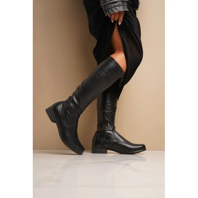 Bota Bucanera De Mujer Becca Palmer Art.b02377e3 Elastizada