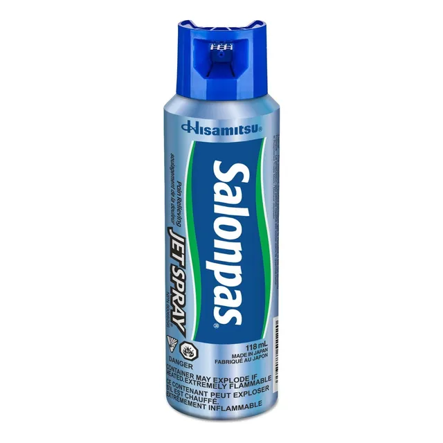 Salonpas Jet Spray AnaLGésico Alivio D Dolor Muscular 118ml