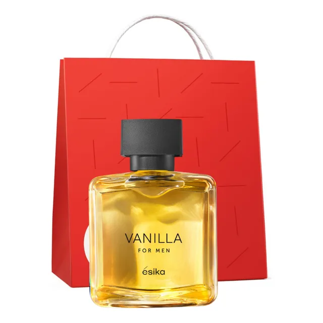 Perfume Vanilla For Men Ésika + Bolsa De Regalo Ésika