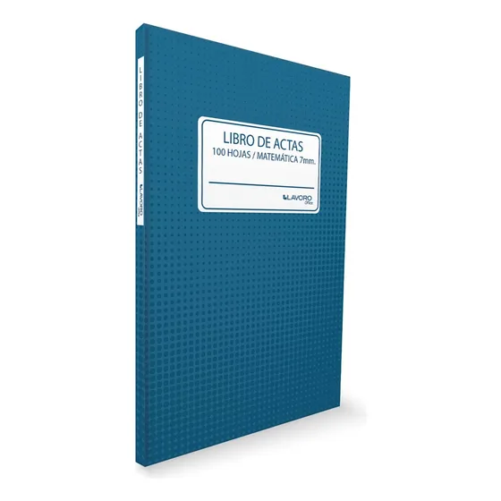 Libro Acta 100 Hojas Cuadriculado