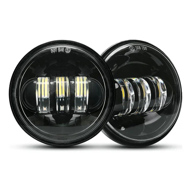 Faro Antiniebla 4.5 Pulgadas Auxiliar Fondo Negro H11 Par