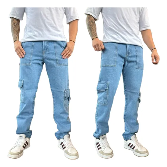 Jean Cargo A La Moda Para Caballero