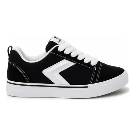 Tênis Unissex Casual Estilo Knu Sandstride Marts Alto Relevo Preto/branco 37