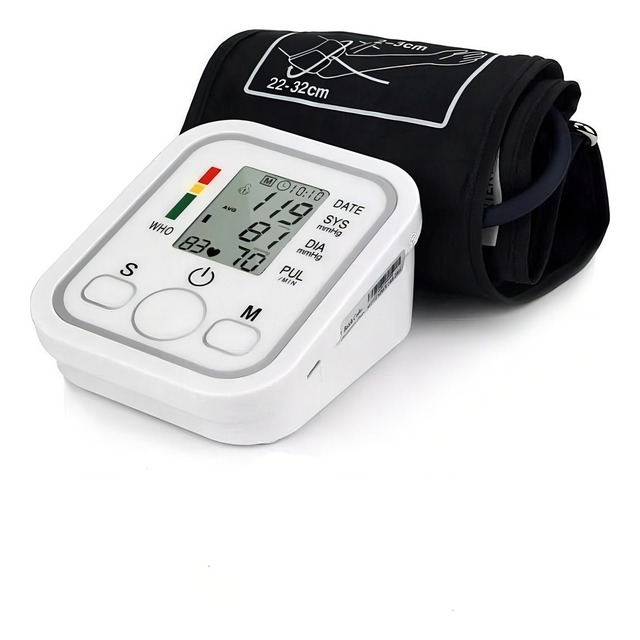 Aparelho De Medir Pressão De Braço Eletrico Cor Branco Aparelho De Medir Pressão De Braço Eletrico Cor Branco