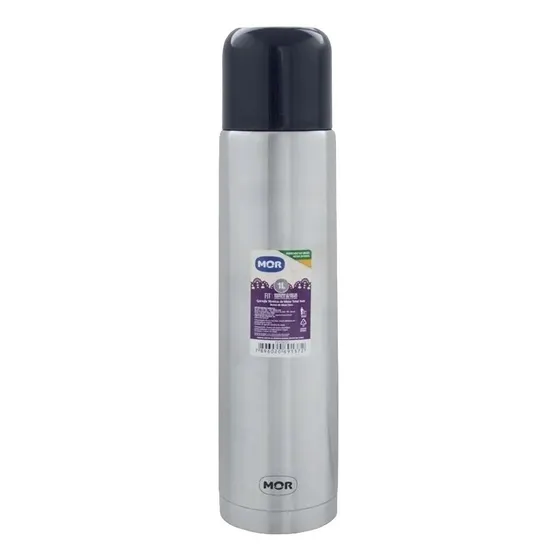 Termo Acero Inoxidable Tipo Bala 1 Litro C/ Pico Cebador 