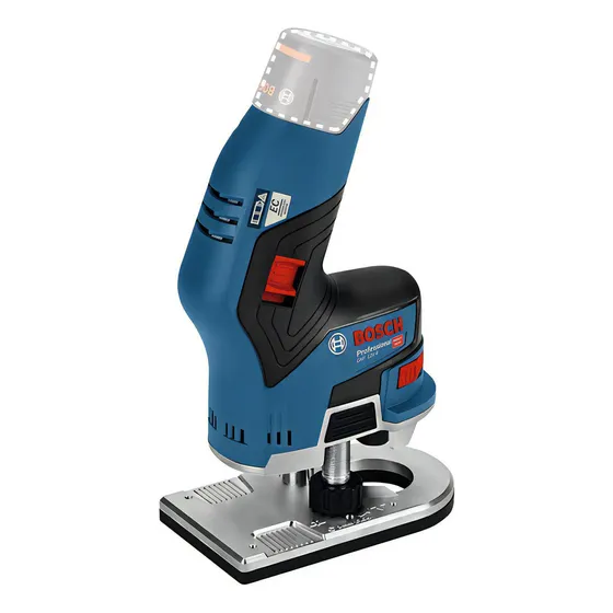 Fresadora De Cantos Inalambrica Bosch S/ Bateria Gkf 12v-8