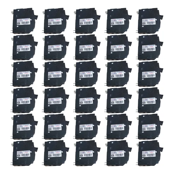 Pastilla Termomagnética De 1 Polo Tipo Qo De 15a 30 Piezas