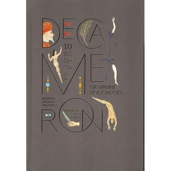 Decameron: 10 Novelas Selecionadas, De Giovanni Boccaccio., Vol. 1. Editorial Cosac, Capa Dura, Edição 2 Em Italiano, 2025