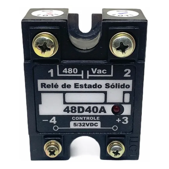 Relé De Estado Sólido 48d40 - 40a - 480vac - Loti