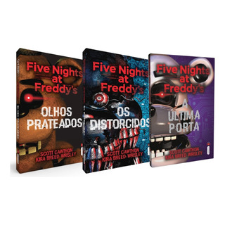 Five Nights At Freddy's - Olhos Prateados + Os Distorcidos + A Ăltima Porta - 3 Livros FĂsicos Five Nights At Freddy's - Olhos Prateados + Os Distorcidos + A Ăltima Porta - 3 Livros FĂsicos