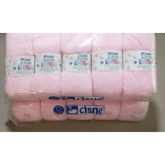 Lana Cisne Super Bebe Ovillos De 100grs. Empaque De 5 Piezas