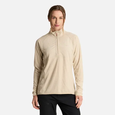 Polerón Mujer Jacaranda Nano-f 14 Zip Crudo Lippi I25