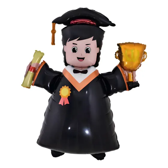 Globo De Muñeco De Graduación