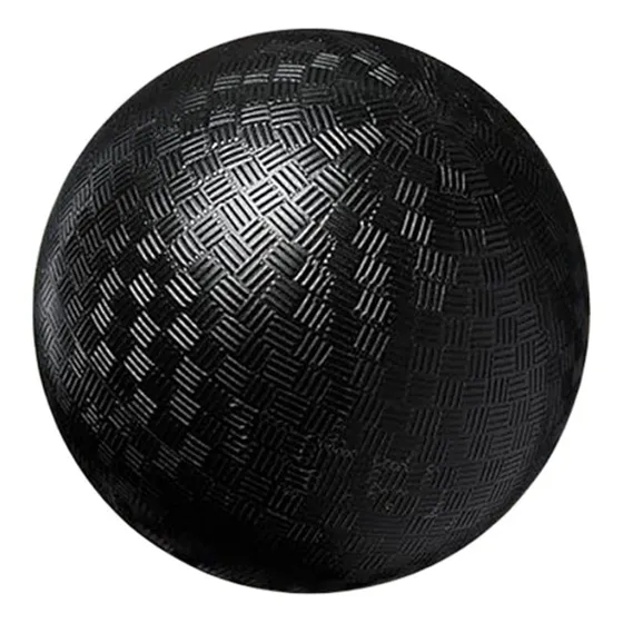 Pelota Dodgeball Grande Balón Mano Prisionero Yoga Pilates Negro