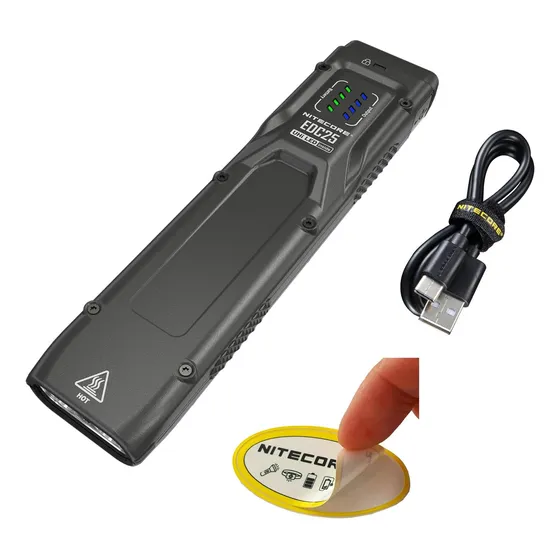 Linterna Nitecore Edc25 Edc, 3000 Lúmenes, Delgada, Forma Y