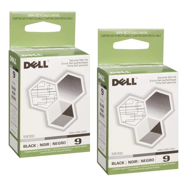 Dell 9 Black Ink 2 Pack
