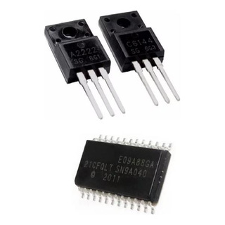 Transistor C6144 A2222 +1 Ci E09a88ga Epson L3250 Kit Reparo Transistor C6144 A2222 +1 Ci E09a88ga Epson L3250 Kit Reparo