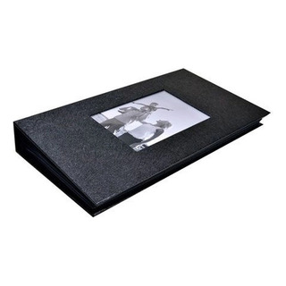 Álbum Fotográfico Para 300 Fotos 10x15 Com Janela Na Capa Cor Preto Álbum Fotográfico Para 300 Fotos 10x15 Com Janela Na Capa Cor Preto