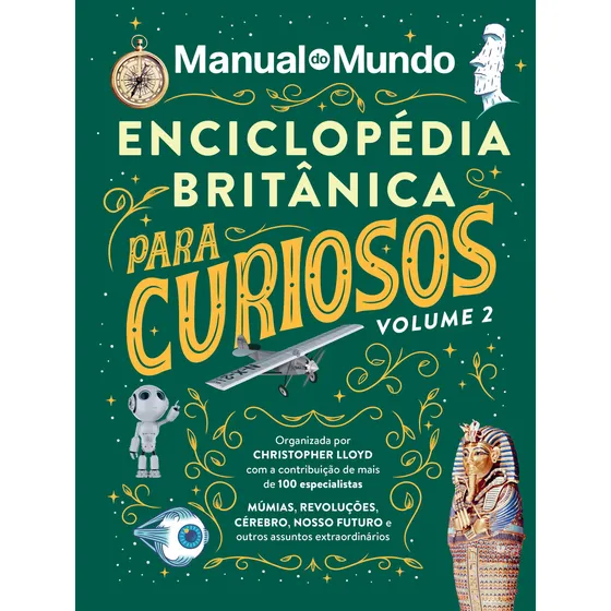 Livro Manual Do Mundo Enciclopédia Britânica Para Curiosos Volume 2 2024 Sextante