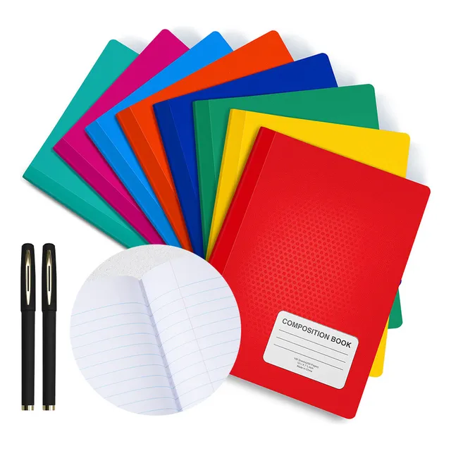 H De Libreta College Cuaderno Profesional Rayas 8pz + 2
