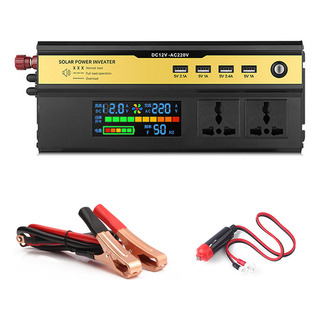 Para Inversor Coche 6000w Led Digital 12v.220v Con Salidas Y Para Inversor Coche 6000w Led Digital 12v.220v Con Salidas Y