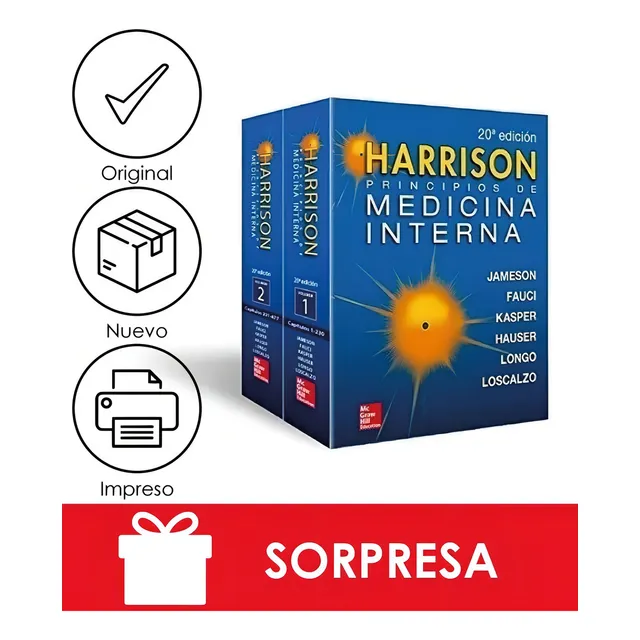 Harrison. Principios De Medicina Interna + Funda Sumergible