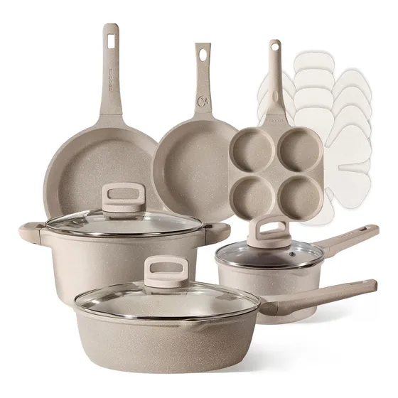 Juego De Ollas Y Sartenes De Cocina Carote, Antiadherente, C