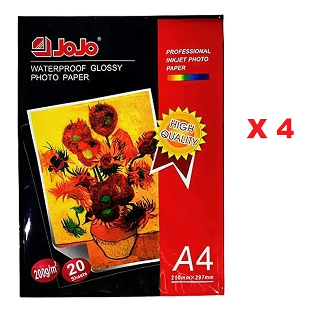 Papel Fotográfico Inkjet Jojo  210 Gr 