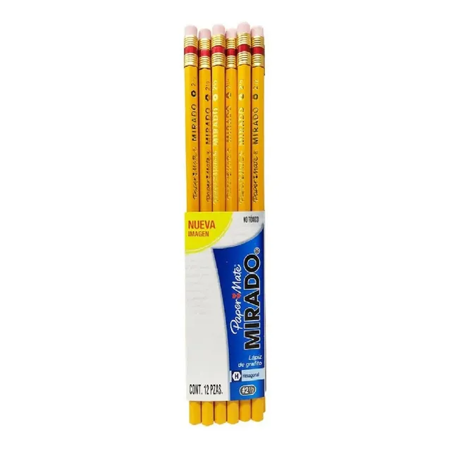 Lápiz Mirado 2 1/2 Con 12 Piezas