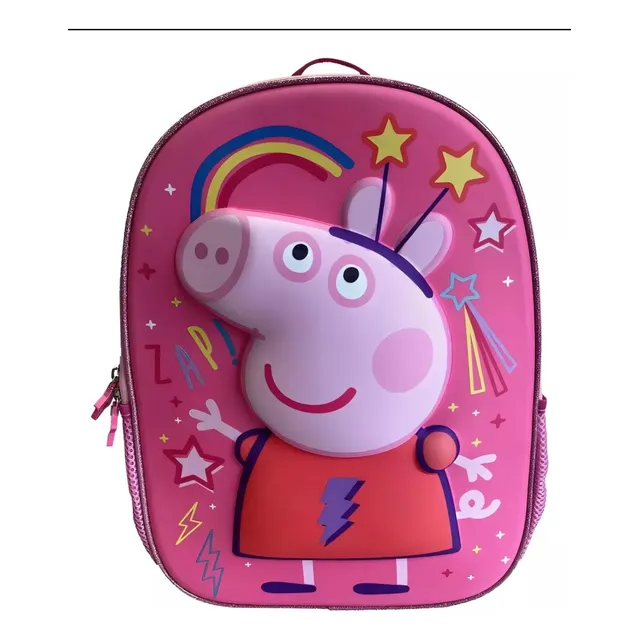 Mochila Pepa Pig 3d Original 