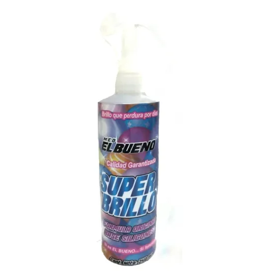 Super Brillo Paraglobos Latex Shine El Bueno Silicones 250ml