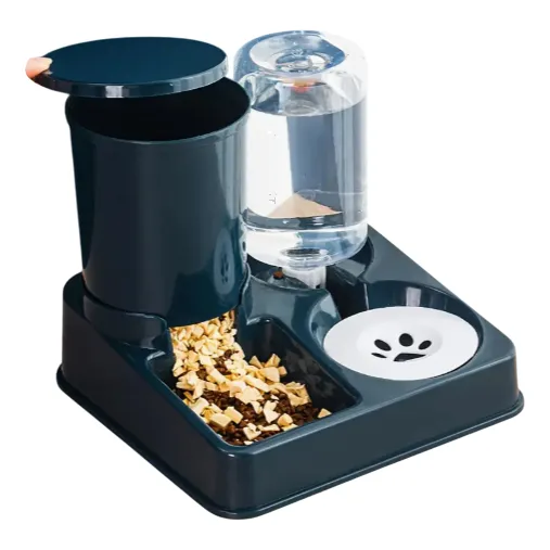 Comedero Bebedero Anti Reflujo Dispensador Agua Gatos Perros