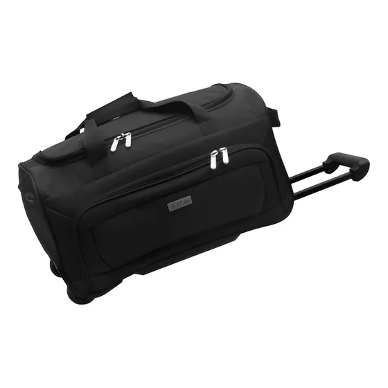 Bolso Con Carro Carry On Dattier Color Negro Bolso Con Ruedas