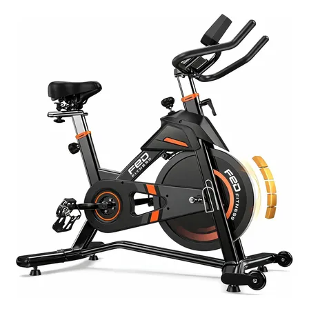Bicicleta Spinning 007c Com Roda De Inércia 23kg Comercial Preto 127/220v