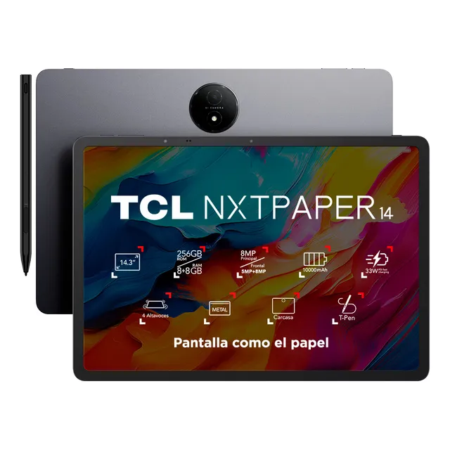 Tablet Tcl Nxtpaper 14 256gb + 8gb Ram