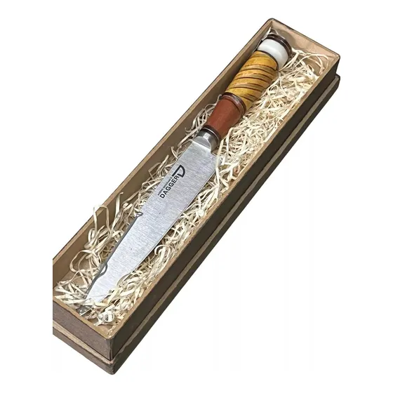 Cuchillo Asado Inox 16cm + Grabado Personalizado + Caja