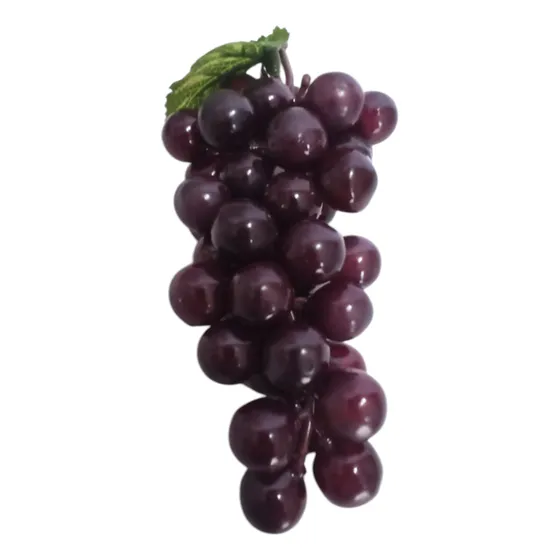Racimo De Uva Mediano Fruta Artificial Fruta Decorativa