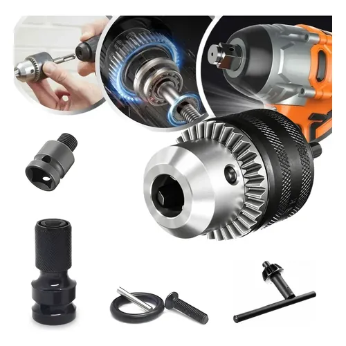 Kit Mandril Haste Soquete Adaptador Chave Impacto 1/2 - 20