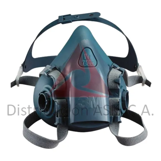 Respirador Media Cara 3m 7502