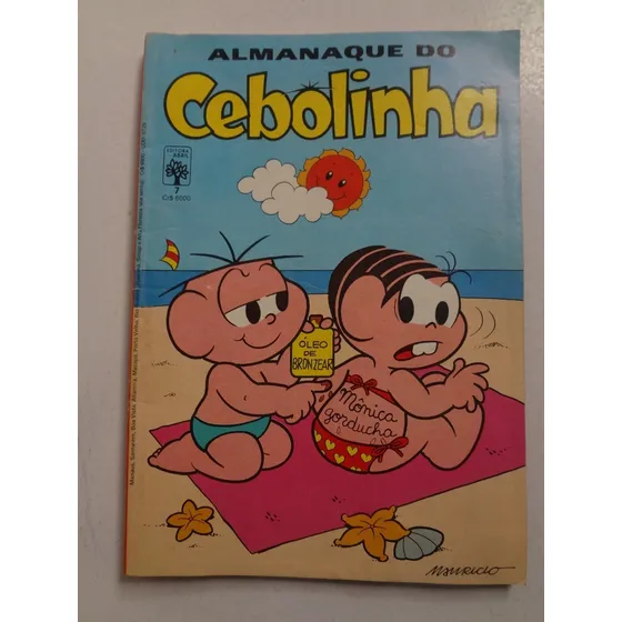 Gibi Almanaque Do Cebolinha N° 7 Abril