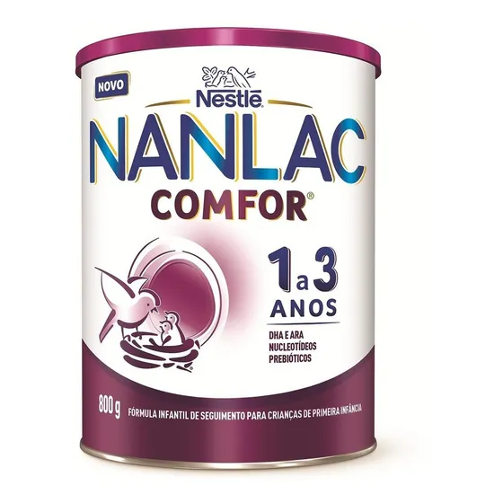 Fórmula Infantil Nanlac Comfor Em Lata 800g